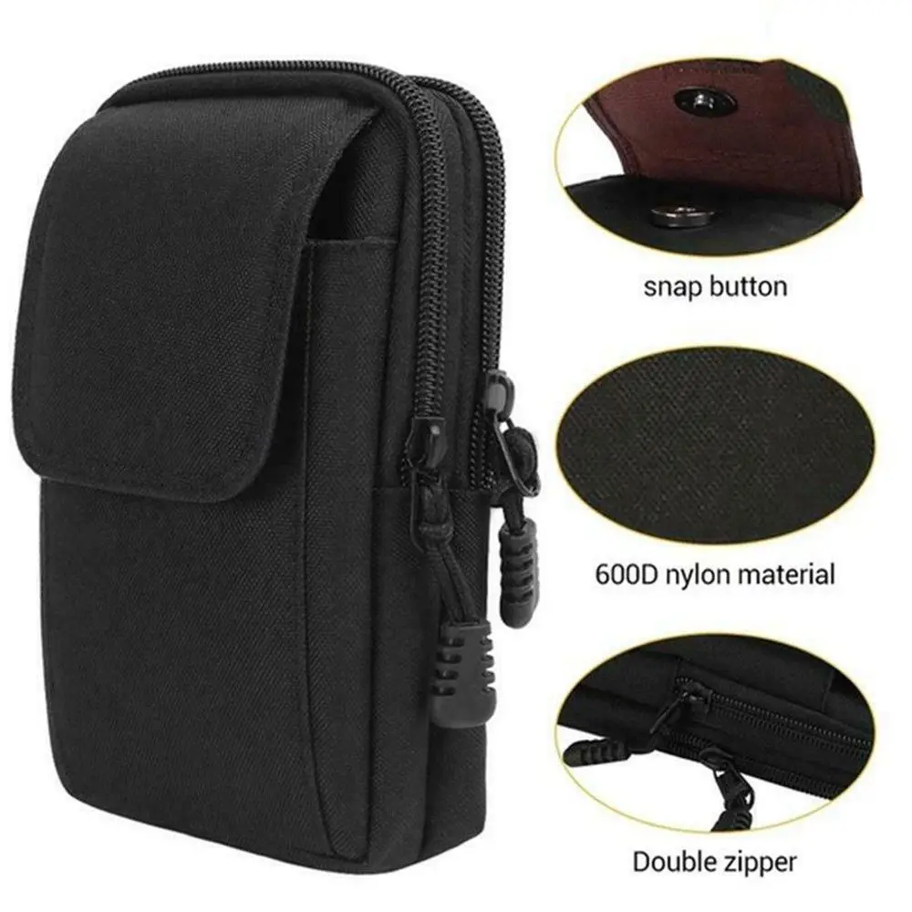 Edc Carry Fanny Pack - Męska taktyczna torba na pas z
