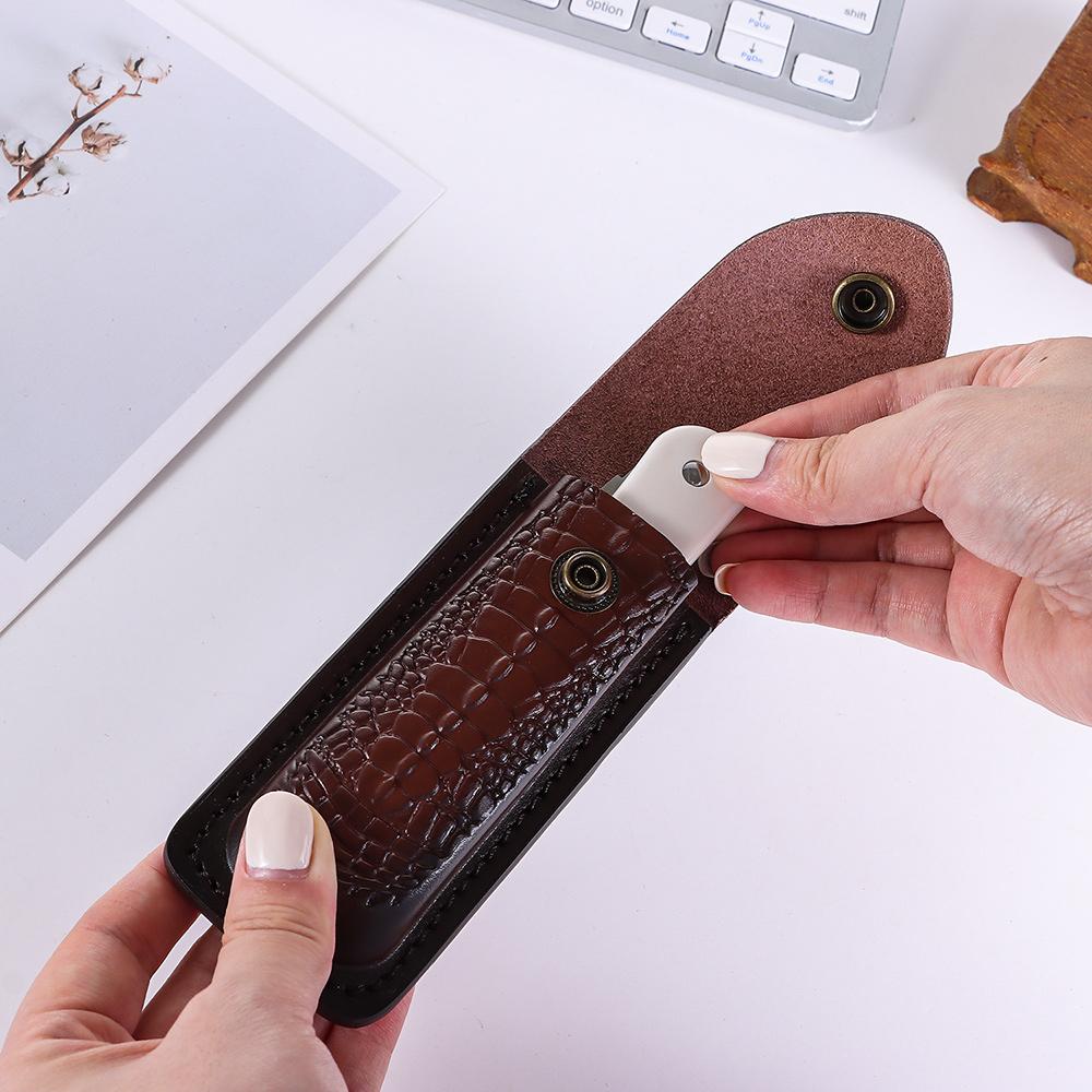 Skórzana kabura ze skóry bydlę – Edc Everyday Carry Knives recenzja i cena